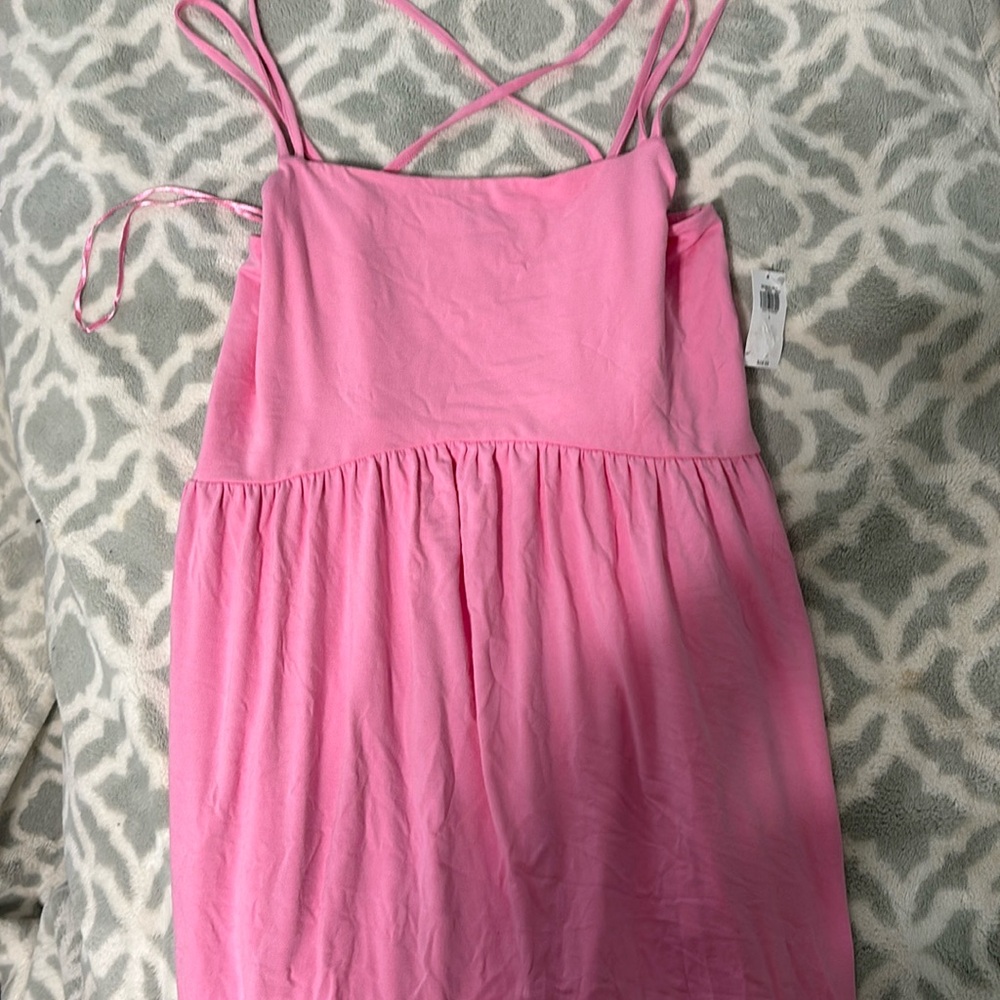 Pink old navy dress